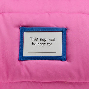 NoJo Cute Kitty Toddler Nap Mat - Includes Attached Pillow and Fleece Blanket