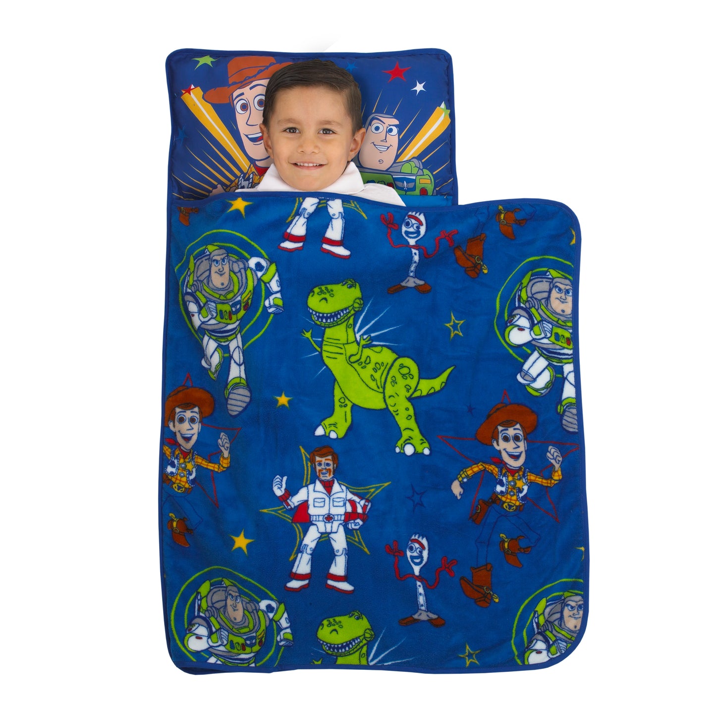 Disney Toy Story Blue and Green Toddler Nap Mat