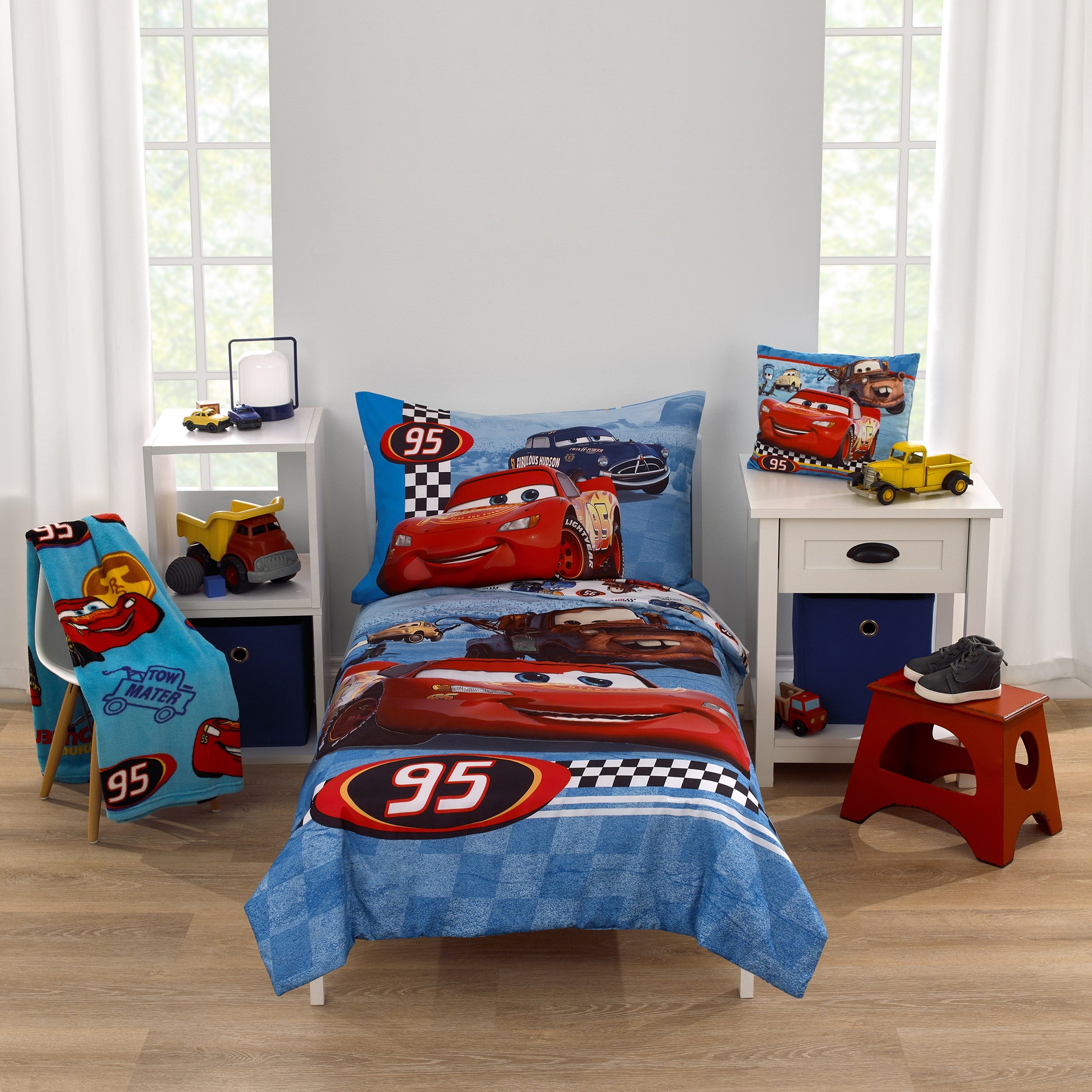 Disney cars twin comforter set best sale