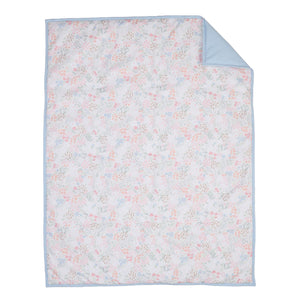 mini by Motherhood - Petal & Bloom 3 Piece Crib Bedding Set, Comforter and Two Fitted Crib Sheets