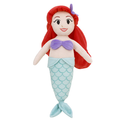 Disney Ariel Red, Lavender and Aqua Super Soft Plush Princess