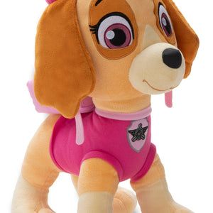 NoJo Paw Patrol Skye Plush Toddler Cuddle Pillow Pink and Tan