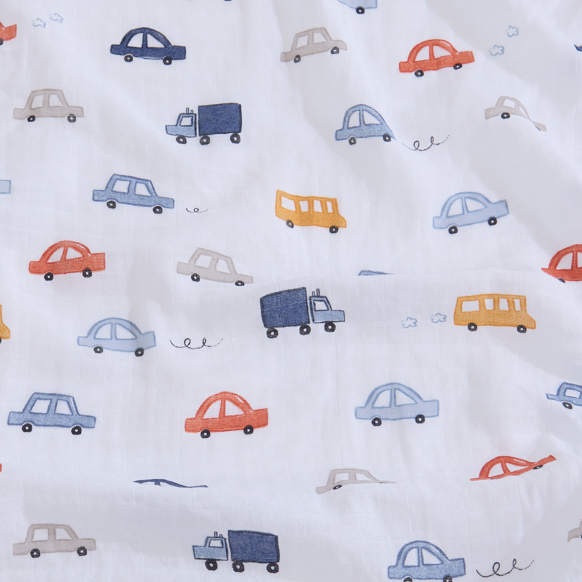 mini by Motherhood - Tiny Cruisers 3 Pack Muslin Swaddle Blankets
