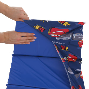 Disney Cars Navy and Red Preschool Nap Pad Sheet