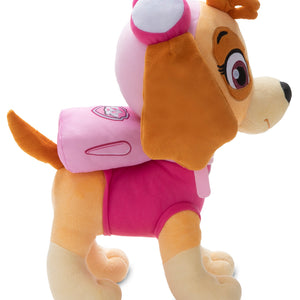 NoJo Paw Patrol Skye Plush Toddler Cuddle Pillow Pink and Tan
