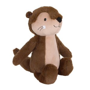 NoJo Arctic Adventure Tan and Brown Sea Otter Cuddle Plush Stuffed Animal
