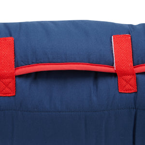 NoJo MVP Sports Toddler Nap Mat -Includes Attached Pillow and Fleece Blanket