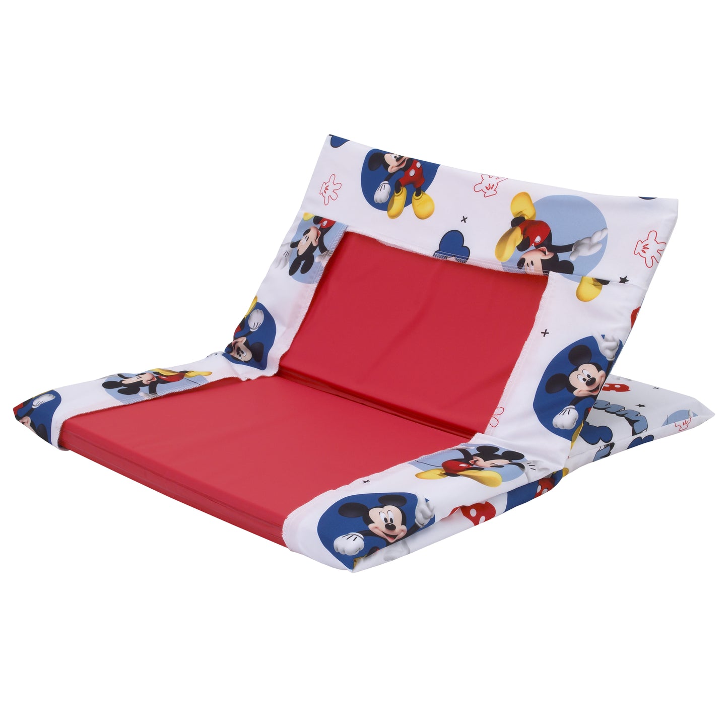 Disney Mickey Mouse Preschool Nap Pad Sheet in Blue