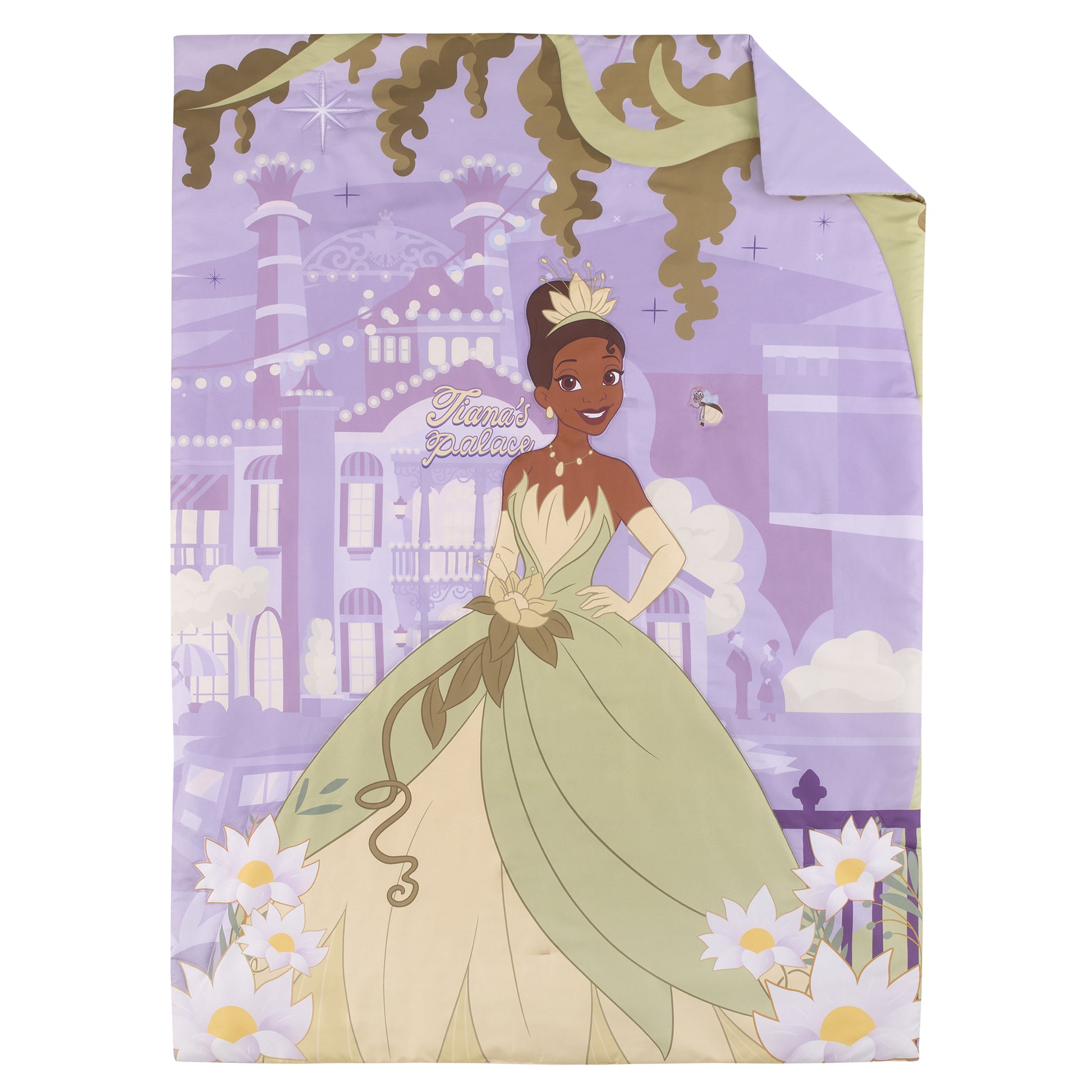 NoJo Disney Princess Tiana Create Your World Piece Toddler Bed