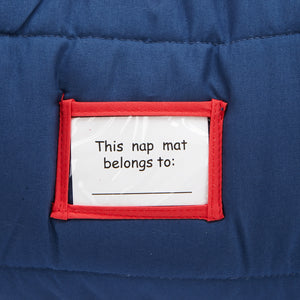NoJo MVP Sports Toddler Nap Mat -Includes Attached Pillow and Fleece Blanket