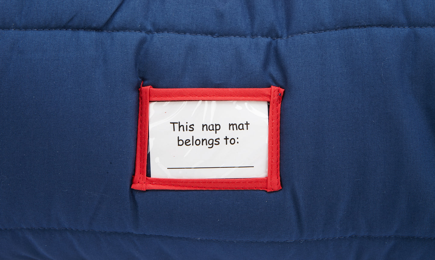 NoJo MVP Sports Toddler Nap Mat -Includes Attached Pillow and Fleece Blanket