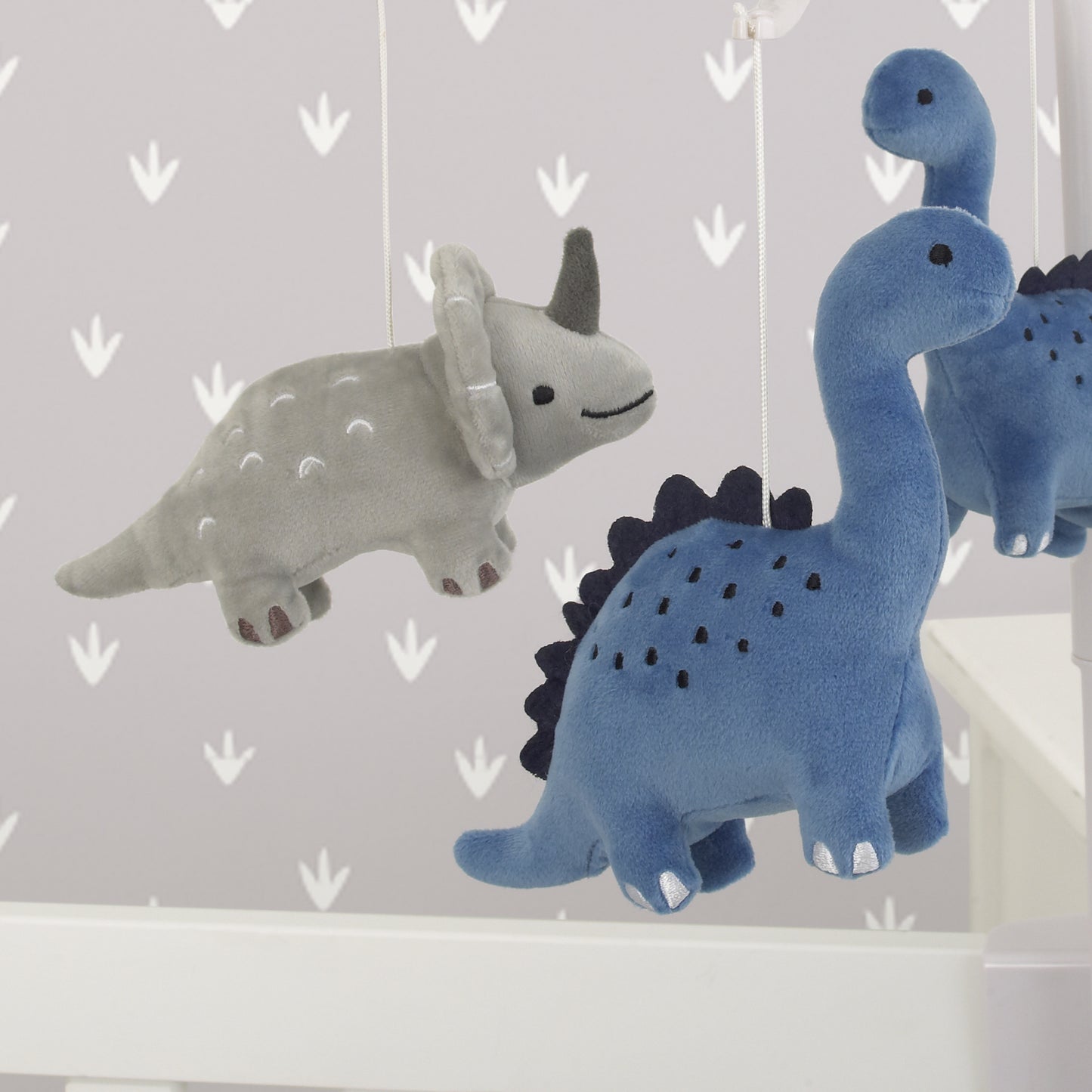 Carter's Dino Adventure Gray and Blue Musical Mobile