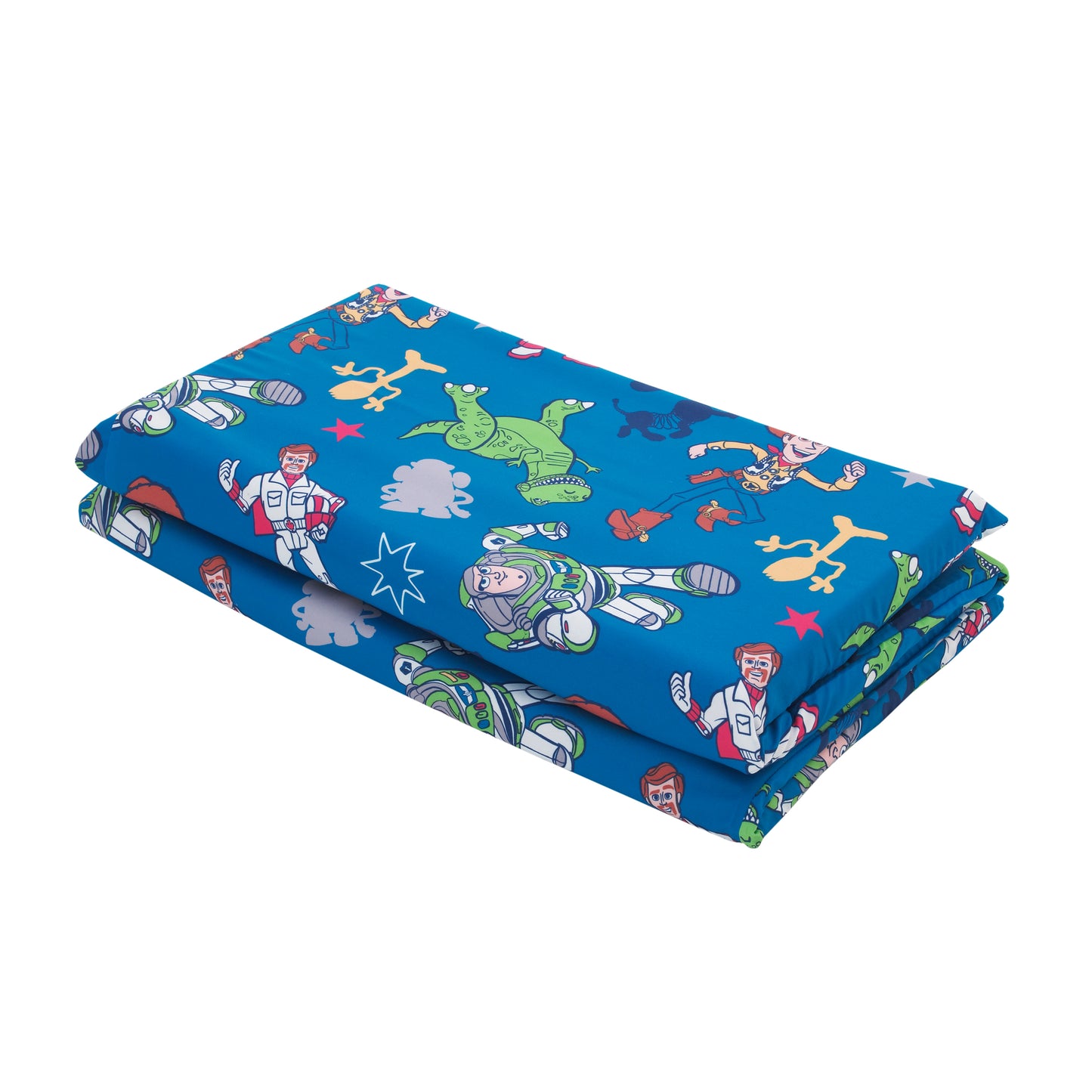 Disney Toy Story Blue and Green Preschool Nap Pad Sheet
