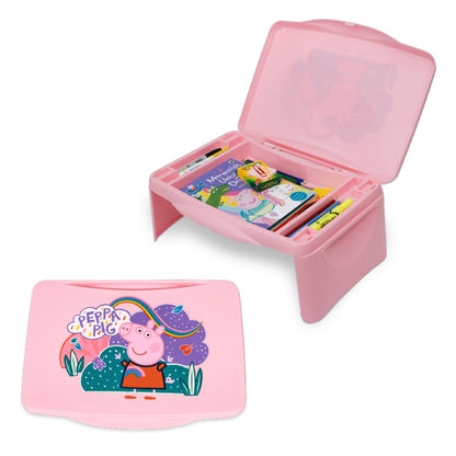 NoJo Peppa Pig Kids Lap Desk - Folding & Collapsible Design