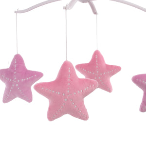 Disney The Little Mermaid Pink, Aqua and Coral Ariel Cute by Nature Musical Mobile