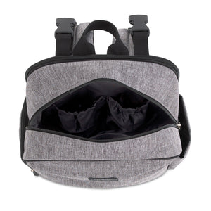 NoJo Baby Boom Gear Backpack Diaper Bag Gray