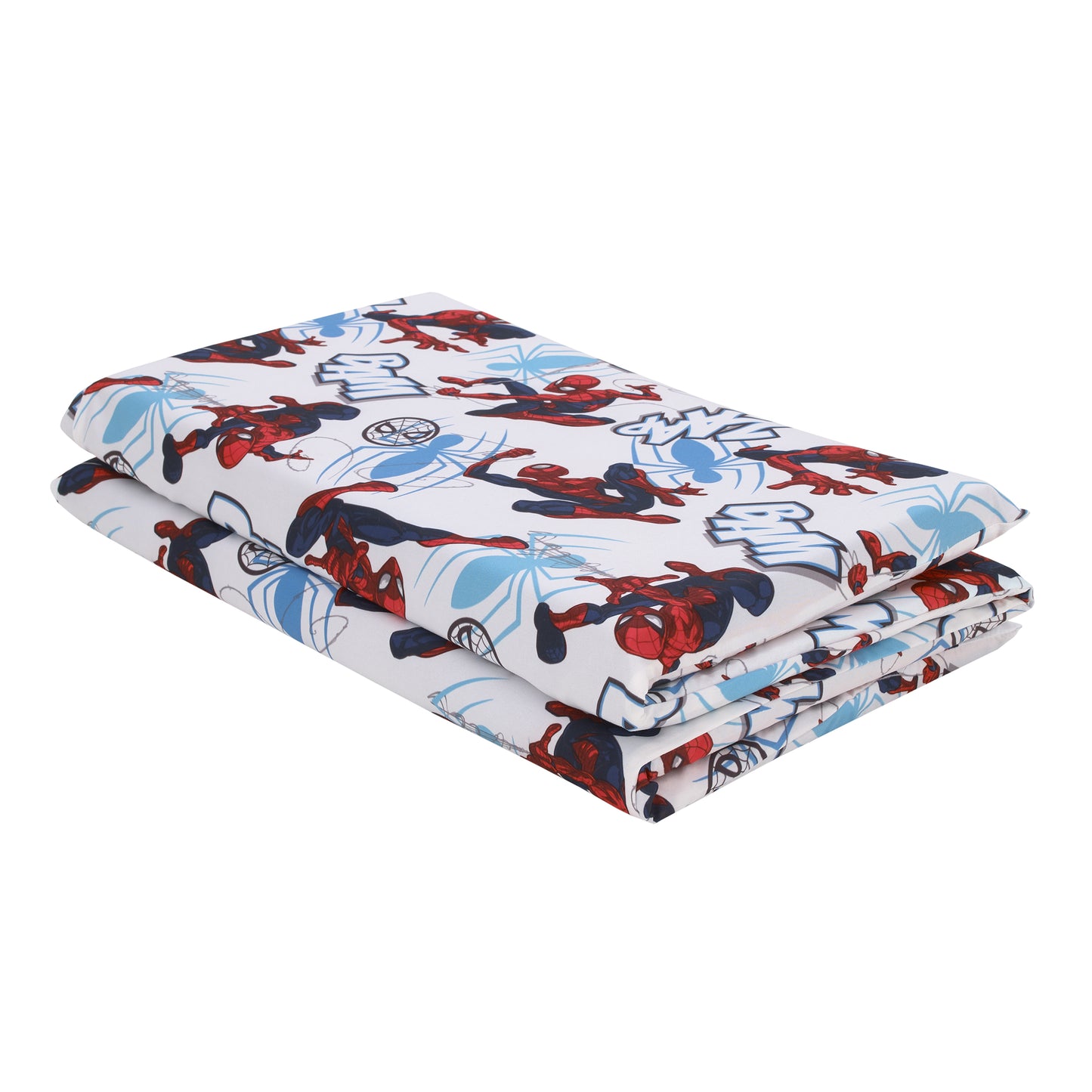 Marvel Spiderman to the Rescue Red, White, and Blue Preschool Nap Pad Sheet