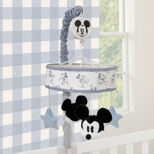 Disney Mickey Mouse - Call Me Mickey Blue and White Stars Musical Mobile