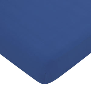The Mandalorian and The Child Grogu Blue, and Yellow, and Orange Din Djarin Twin Suns 4 Piece Toddler Bed Set - Comforter, Fitted Bottom Sheet, Flat Top Sheet, and Reversible Pillowcase