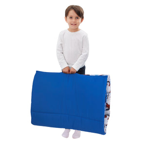 Marvel Spider-Man to the Rescue Red, White, and Blue Deluxe Easy Fold Toddler Nap Mat