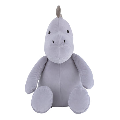 NoJo Baby-Saurus Gray Plush Stuffed Animal - Griffin