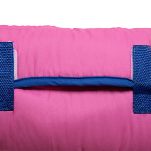 NoJo Cute Kitty Toddler Nap Mat - Includes Attached Pillow and Fleece Blanket