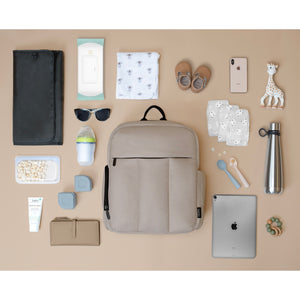 NoJo Baby Boom Puffy Quilted Backpack Diaper Bag