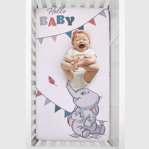 Disney Dumbo Gray, Teal, and White 