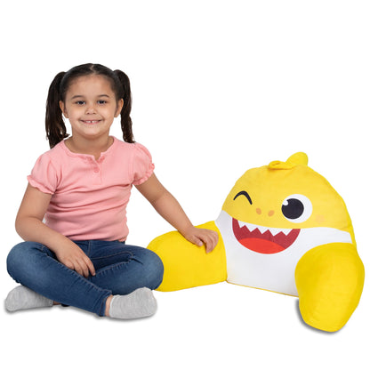 NoJo Baby Shark Toddler Backrest Lounge Pillow - Winking Eyes