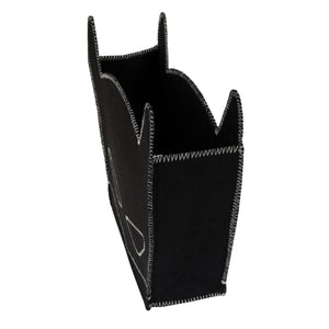 Batman Shaped Felt Nursery Black Storage