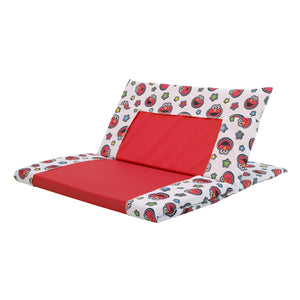 Elmo, Red, Blue, Yellow, Green and White with Stars Super Soft Preschool Nap Pad Sheet