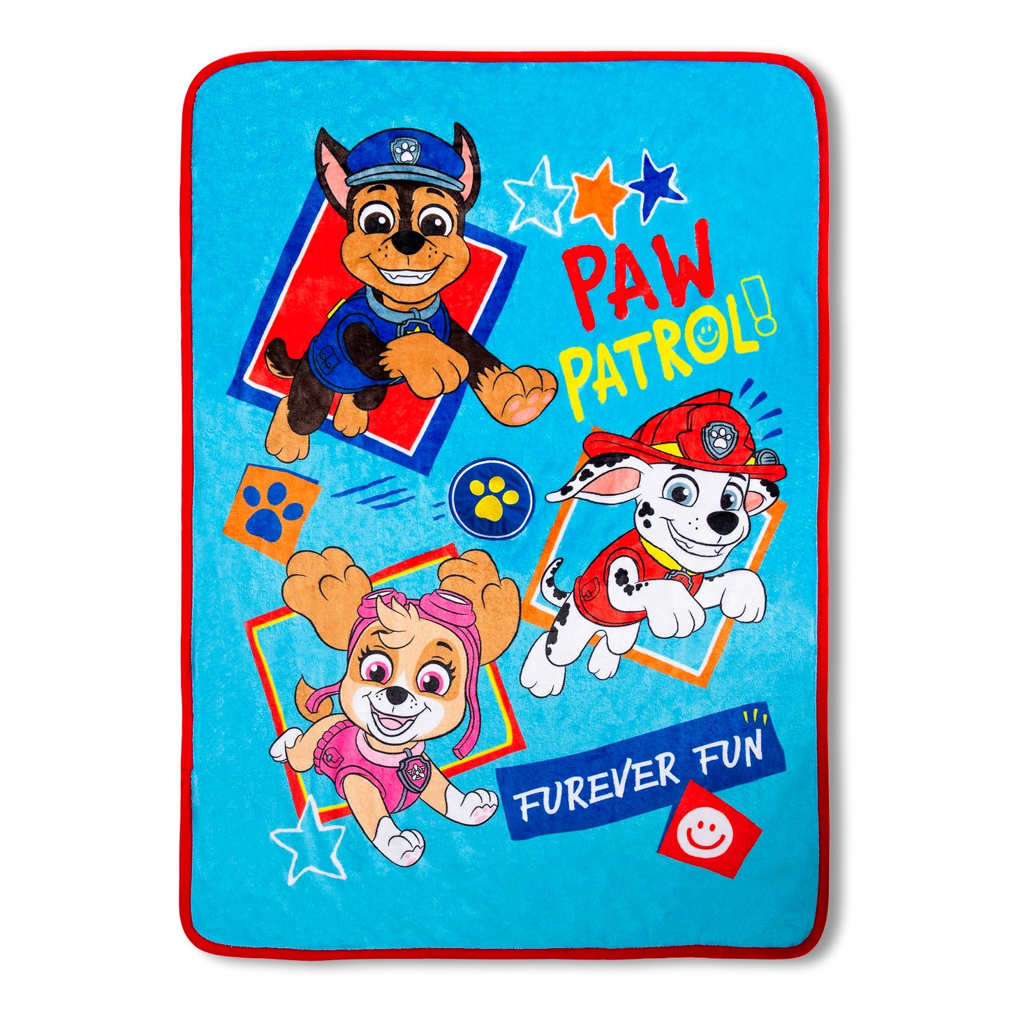 NoJo Paw Patrol Plush Musical Toddler Blanket