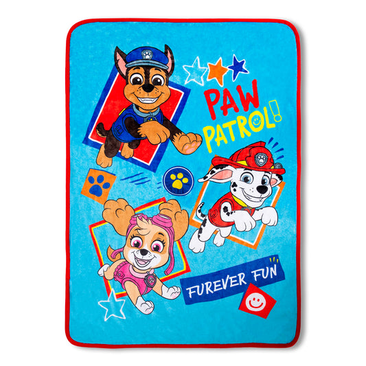Paw Patrol Plush Musical Toddler Blanket
