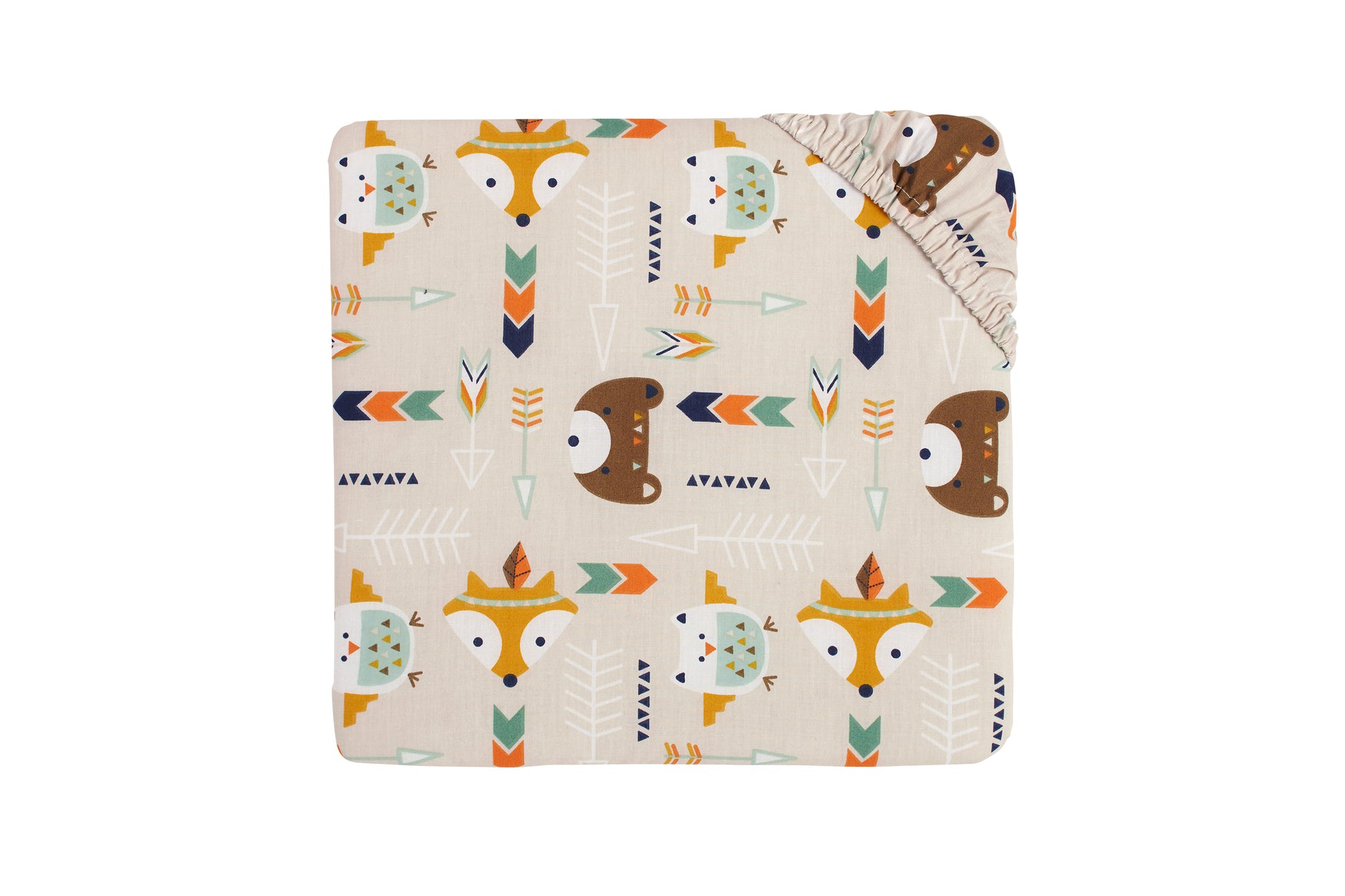 Little Love by NoJo Aztec 2 Pk Crib Sheet