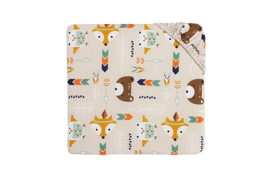 Little Love by NoJo Aztec 2 Pk Crib Sheet