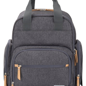 NoJo Eddie Bauer Canyon Summits Backpack Diaper Bag Gray