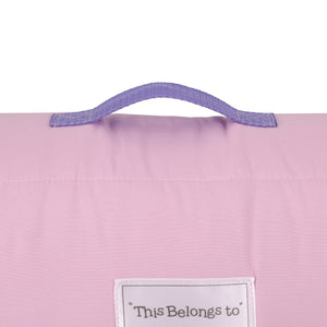 DreamWorks Gabby's Dollhouse Dream It Up Pink and Purple Pandy Paws Toddler Nap Mat