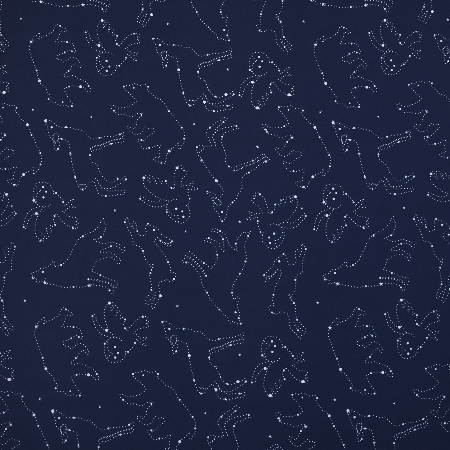 NoJo Super Soft Navy and White Cosmic Constellations Nursery Crib Fitted Sheet