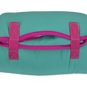 Disney Encanto Tropical Delight Turquoise, Pink, and Teal, Mirabel, Flowers, and Butterflies Toddler Nap Mat