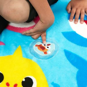 NoJo Baby Shark Plush Musical Toddler Blanket - Plays Theme Song