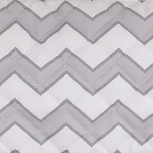 Sumersault Grey and White Chevron High Chair Pad