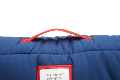 NoJo MVP Sports Toddler Nap Mat -Includes Attached Pillow and Fleece Blanket