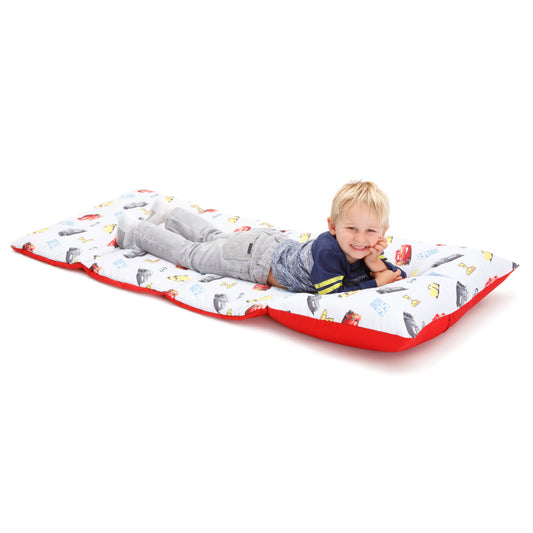 Disney Cars Easy-Fold Toddler Nap Mat in Red