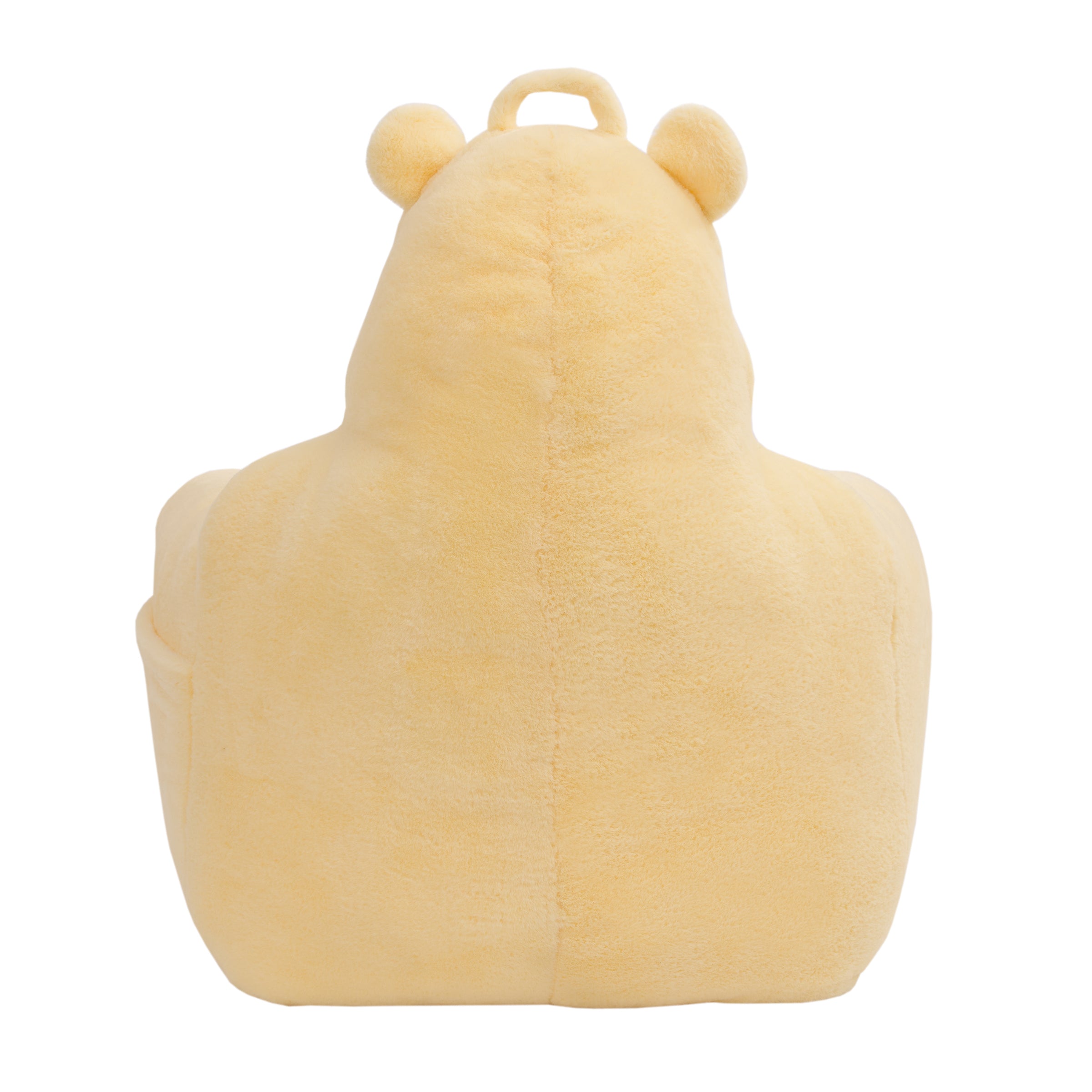 Disney Classic Winnie the Pooh Shaped Yellow and Brown Plush Chair NoJo Baby