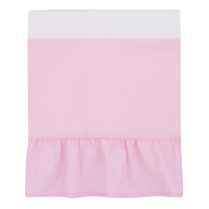 Disney Ariel Watercolor Wishes Aqua, Pink and White 3 Piece Nursery Crib Bedding Set - Comforter, 100% Cotton Fitted Crib Sheet and Crib Skirt