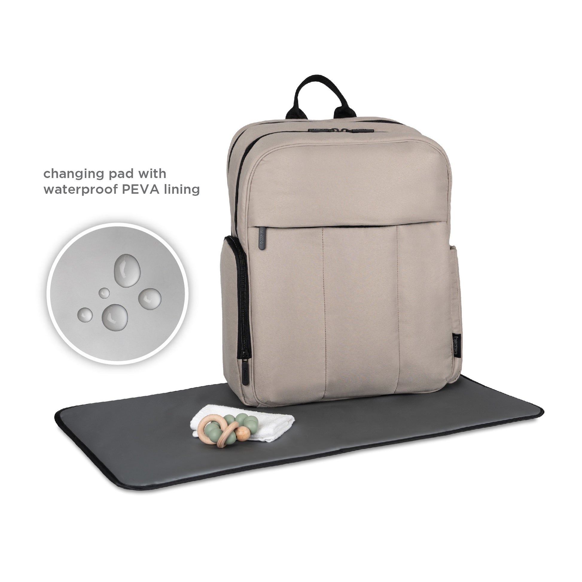 NoJo Baby Boom Puffy Quilted Backpack Diaper Bag