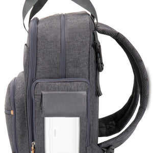 NoJo Eddie Bauer Canyon Summits Backpack Diaper Bag Gray