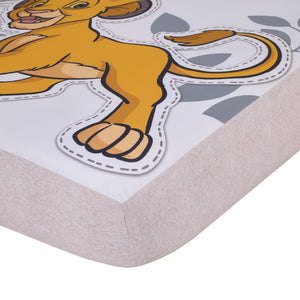 Disney Lion King Simba Tan, Sage, Gold and White 
