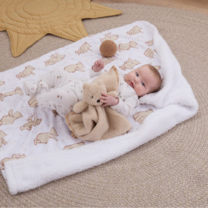 NoJo Disney Classic Winnie the Pooh You Are So Loved Plush Security Blanket, Tan