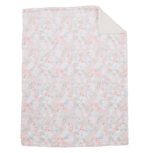 mini by Motherhood - Petal & Bloom Sherpa Baby Blanket